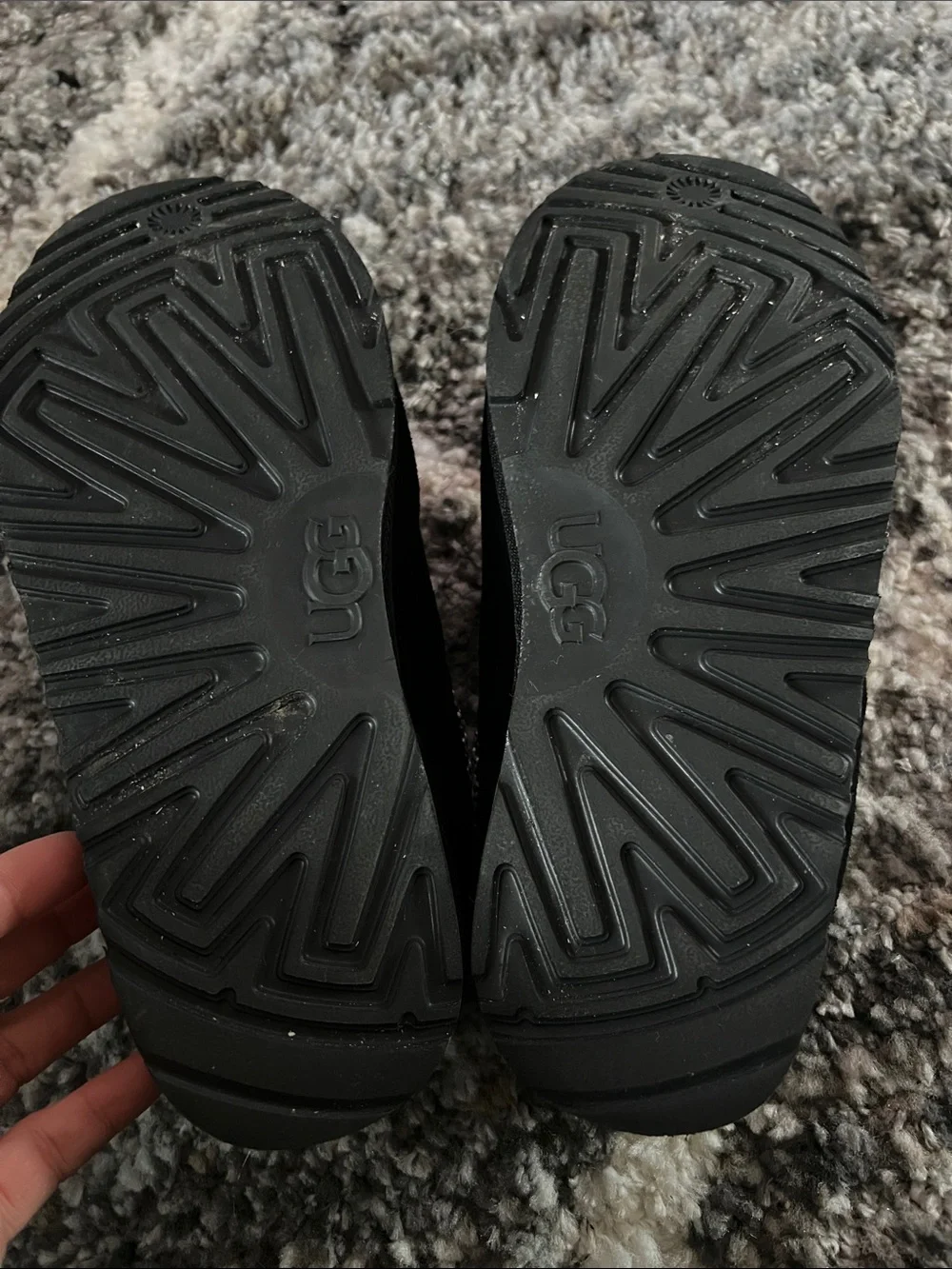 UGG Tasman Slippers Black size 6